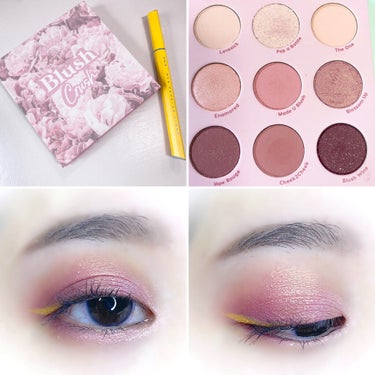 夏、ピンク×イエロー、のカラーメイク！

#ColourPop #カラーポップ 
Blush Crush

#UZUBYFLOWFUSHI #uzu_アイライナー 
#EYEOPENINGLINER Y