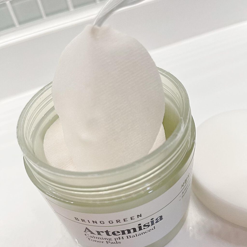 ヨモギカーミングバランストナー/BRING GREEN/化粧水を使ったクチコミ（3枚目）