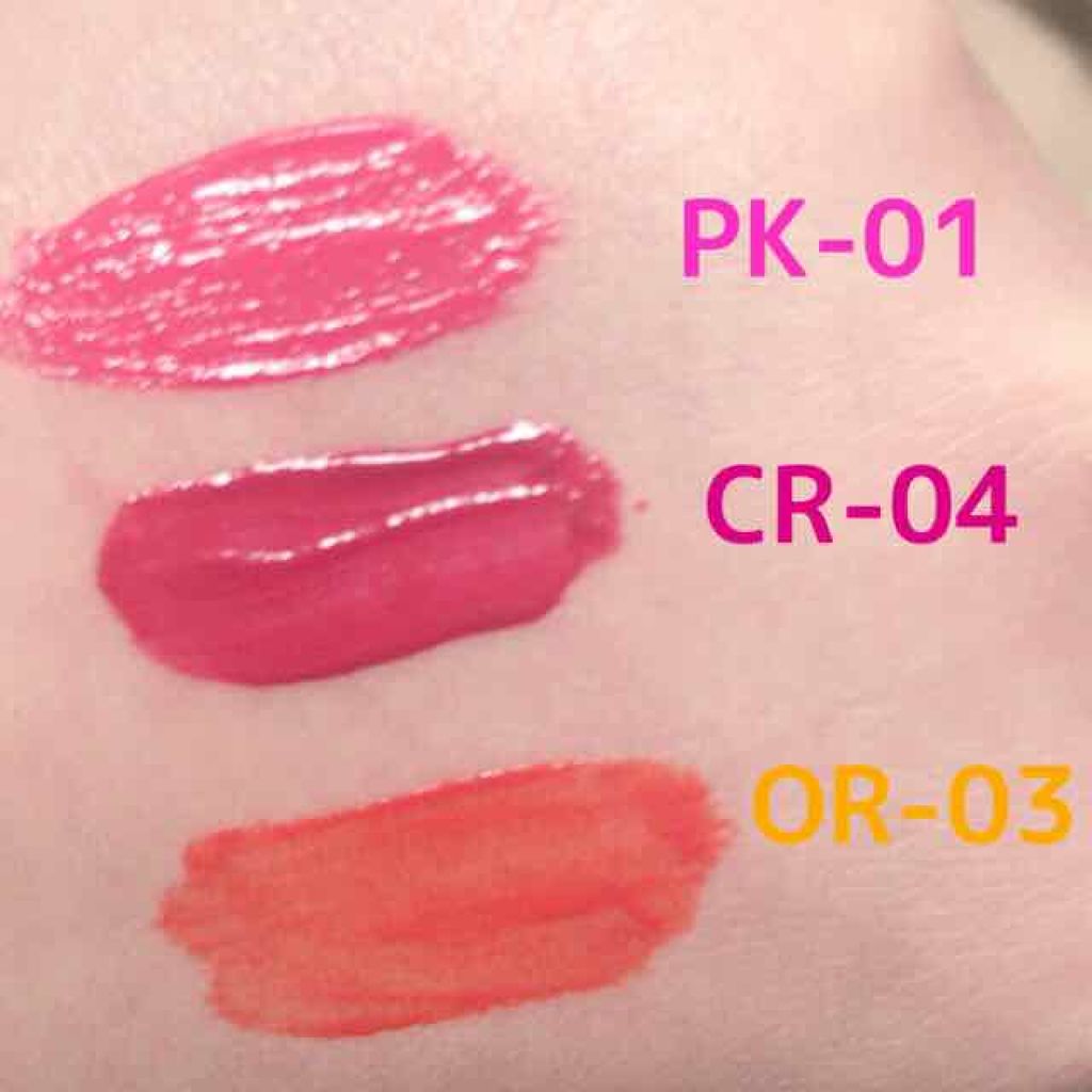 アピュー ウォーターライト ティント/A’pieu/リップティントを使ったクチコミ（2枚目）