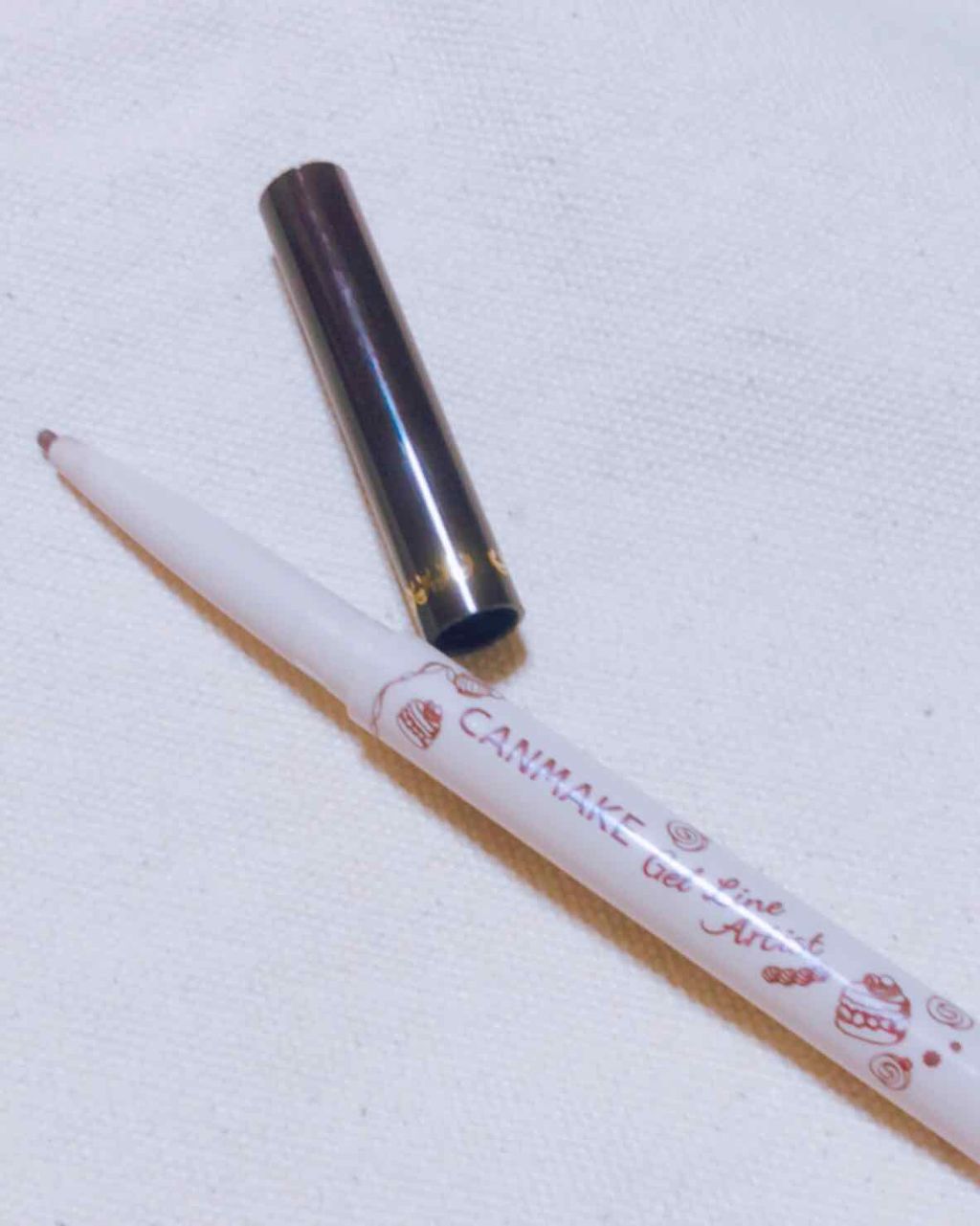 ジェルラインアーティスト/キャンメイク/ジェルアイライナーを使ったクチコミ(1枚目)