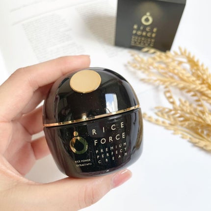 プレミアムパーフェクトクリーム/ライスフォース/フェイスクリームを使ったクチコミ(2枚目)