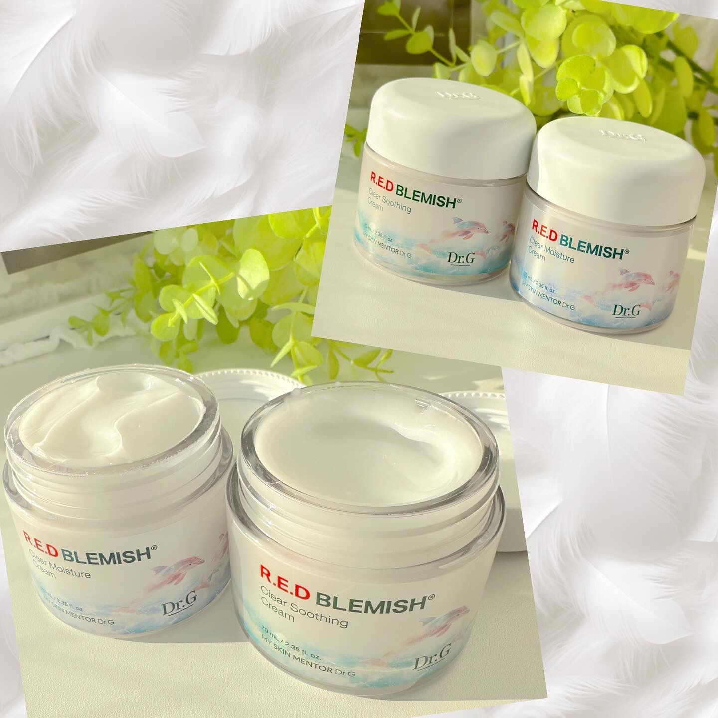 レッドブレミッシュ クリアスージングクリーム/Dr.G/フェイスクリームを使ったクチコミ（2枚目）