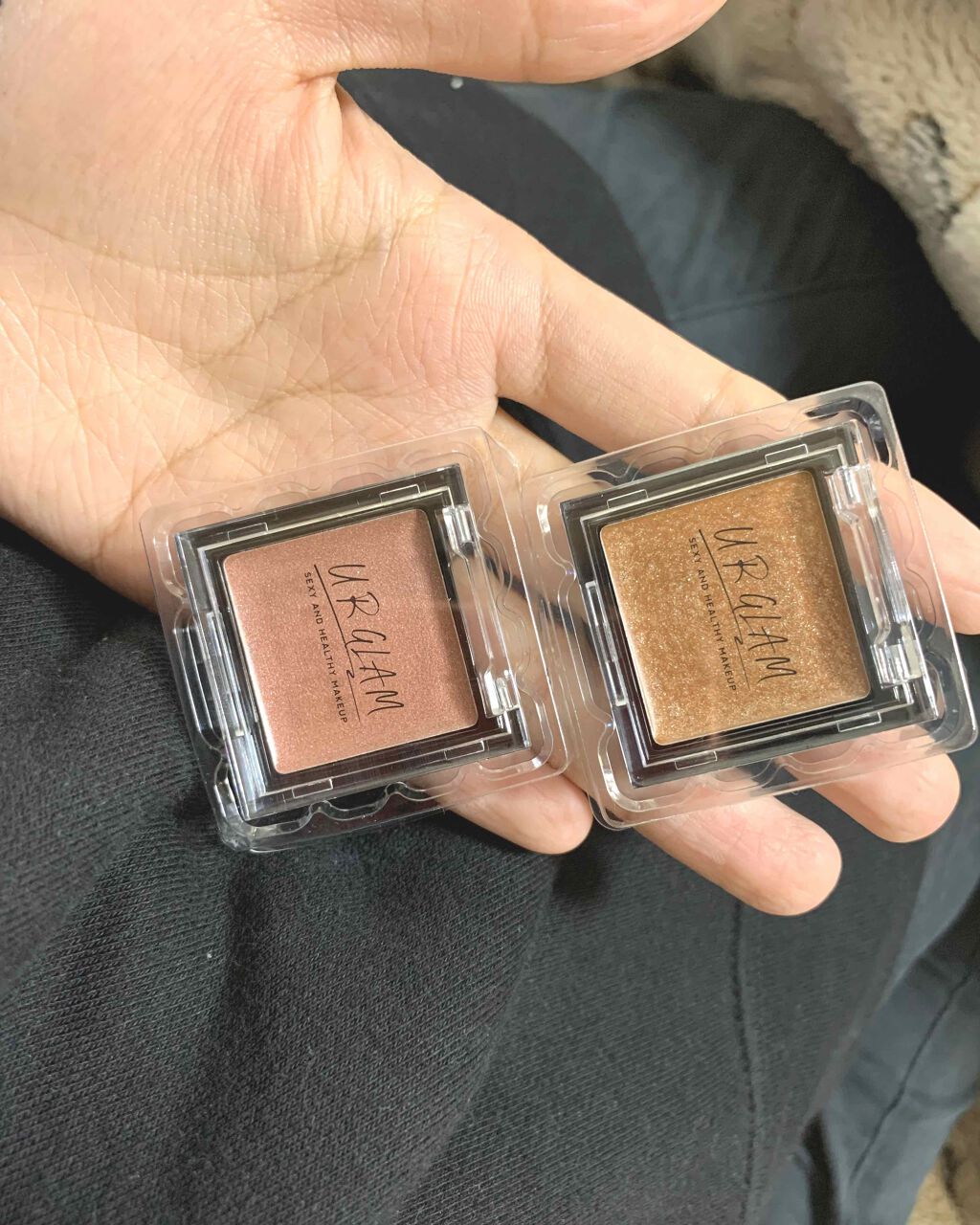 UR GLAM　POWDER EYESHADOW/U R GLAM/単色アイシャドウを使ったクチコミ（1枚目）