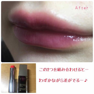 コンフォート リップオイル /CLARINS/リップグロスを使ったクチコミ（4枚目）