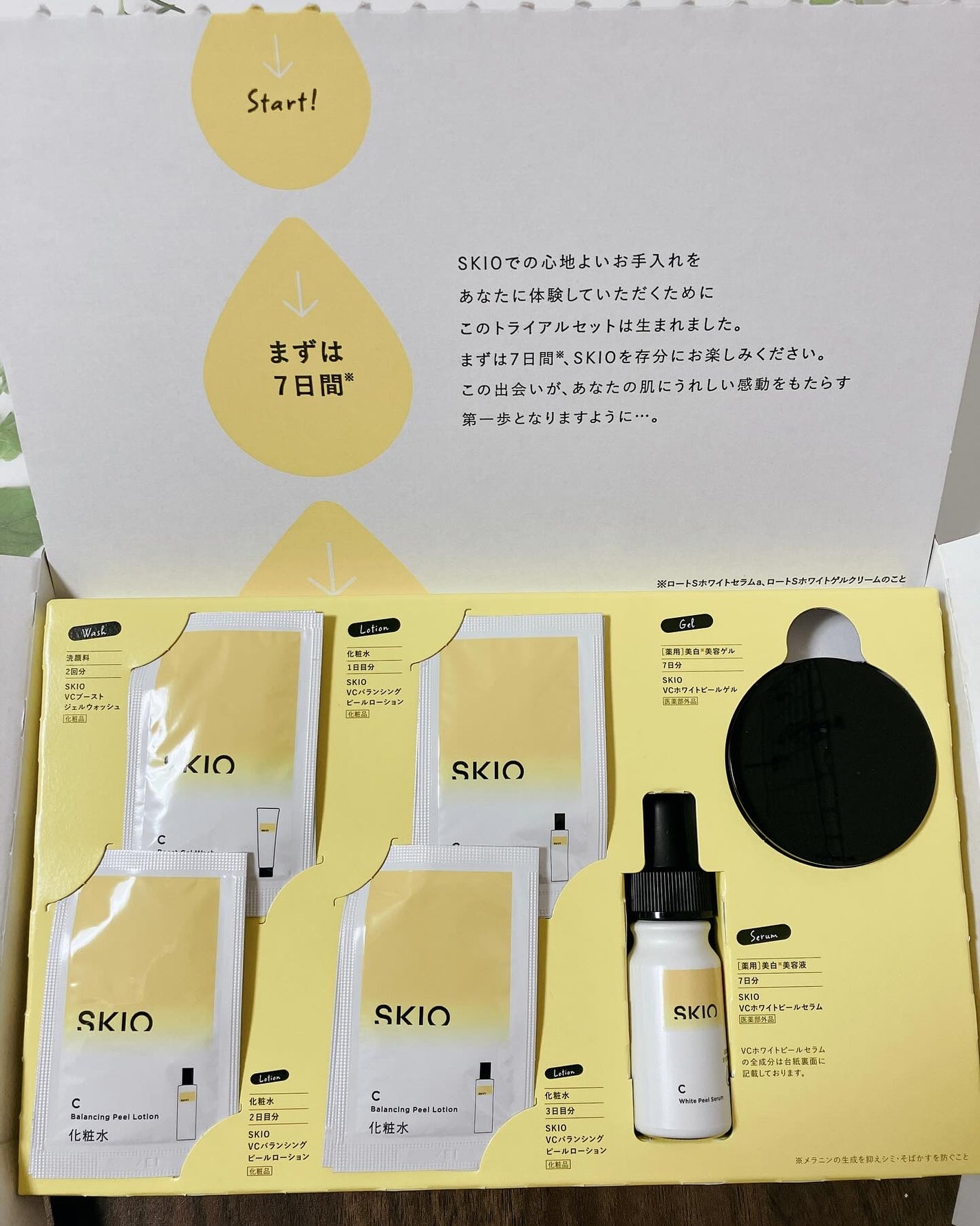 ぷえら on LIPS 「SKIOVCトライアルセット使ってみました🙌今回、使用したのは..」(5枚目)