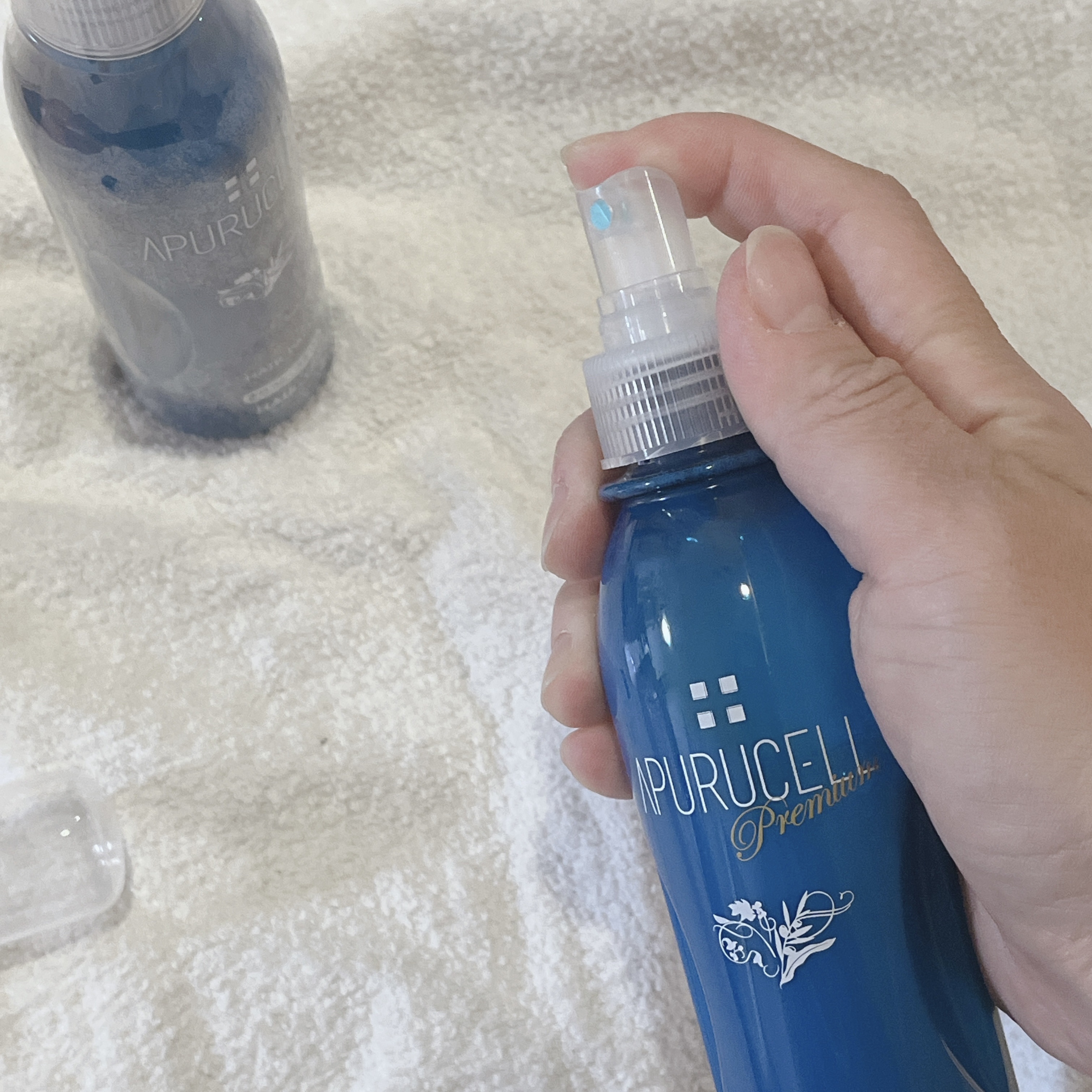 アプルセル プレミアム 薬用 CH ヘアパック さらっと・つるつる/サニープレイス/アウトバストリートメントを使ったクチコミ（2枚目）