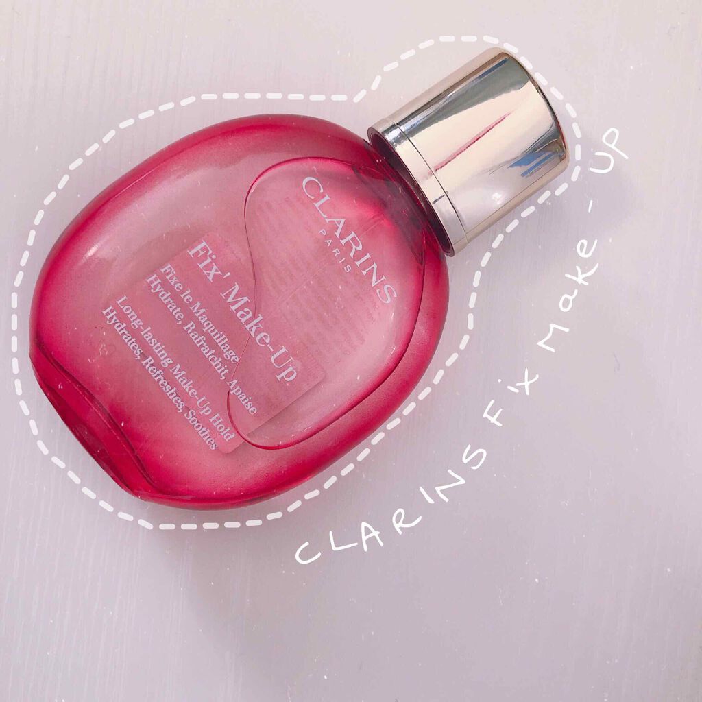 フィックス メイクアップ/CLARINS/ミスト状化粧水を使ったクチコミ（1枚目）