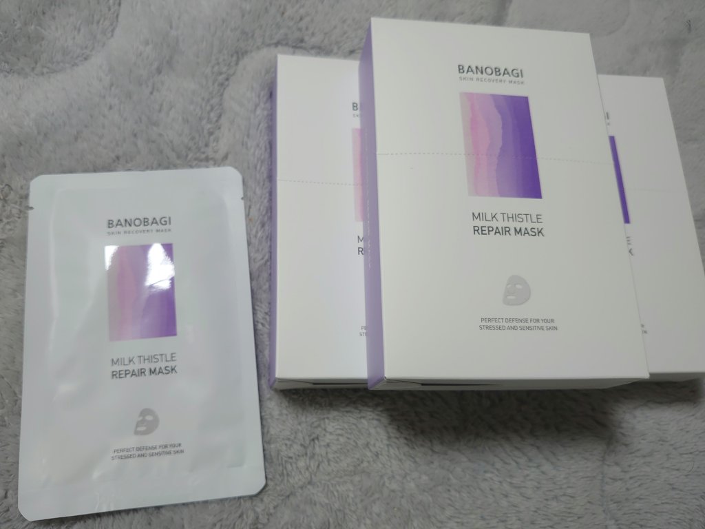 ミルクシスル リペアマスク/BANOBAGI/シートマスク・パックを使ったクチコミ（1枚目）