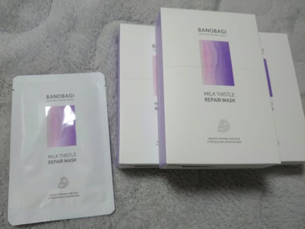 ミルクシスル リペアマスク/BANOBAGI/シートマスク・パックを使ったクチコミ(1枚目)