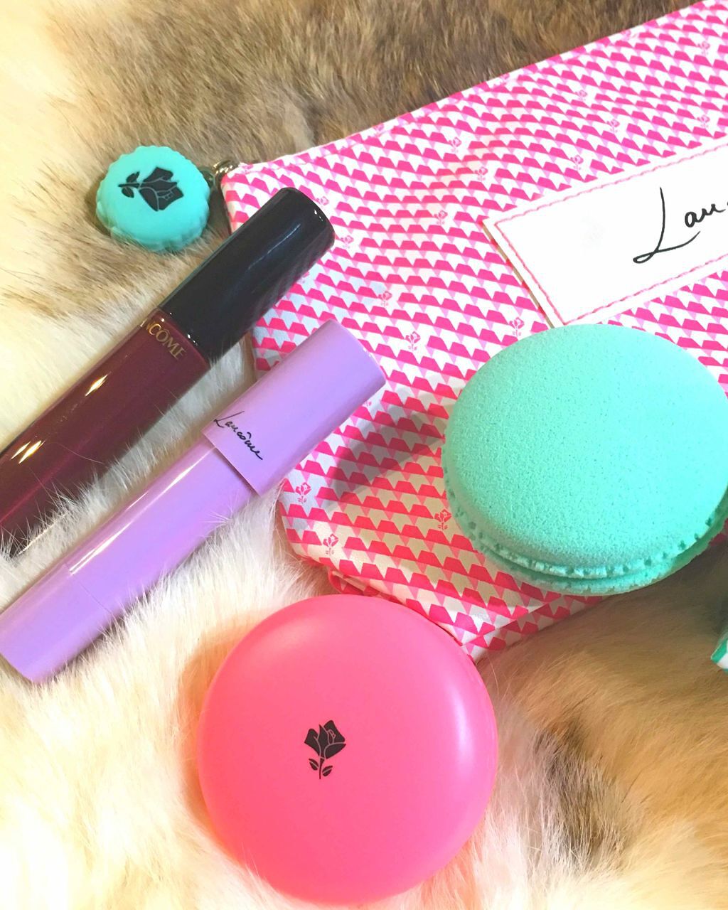 スウィートマカロン ブラッシュ&ブレンダー/LANCOME/ジェル・クリームチークを使ったクチコミ（3枚目）