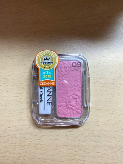 ナチュラル チークN/CEZANNE/パウダーチークを使ったクチコミ(1枚目)
