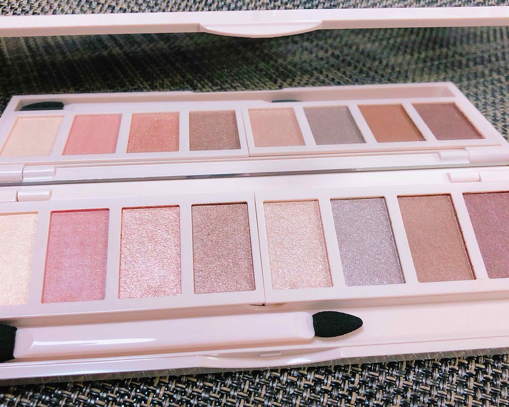 グラマラスヌード アイパレット (クリスマスコフレ 2017)/Visée/メイクアップキットを使ったクチコミ（1枚目）