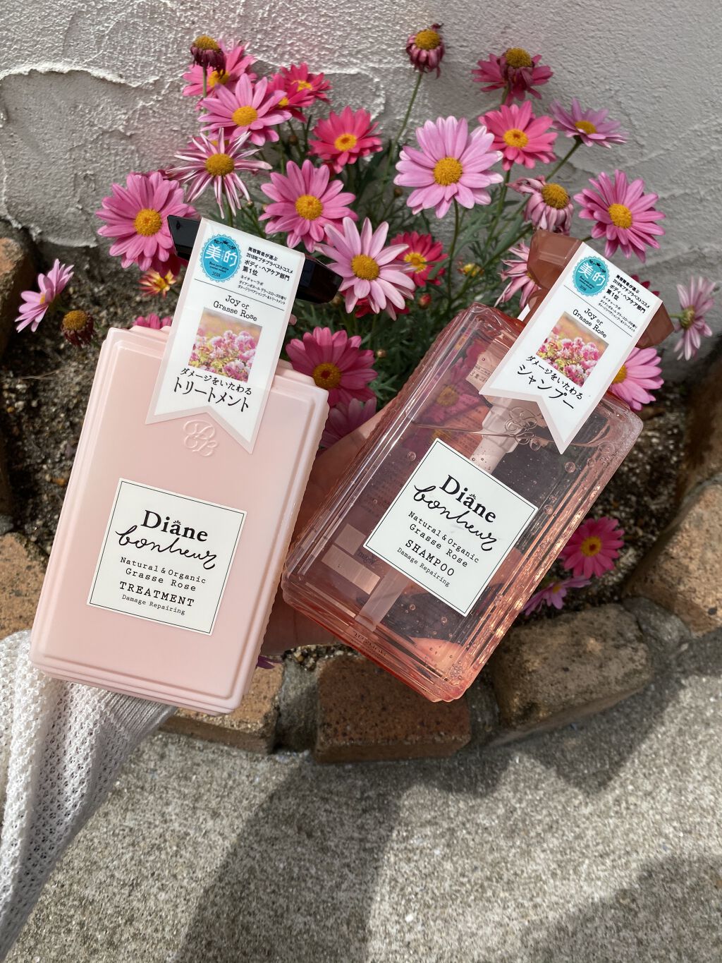グラースローズの香り/シャンプー＆トリートメント/ダイアン/市販シャンプーを使ったクチコミ（1枚目）