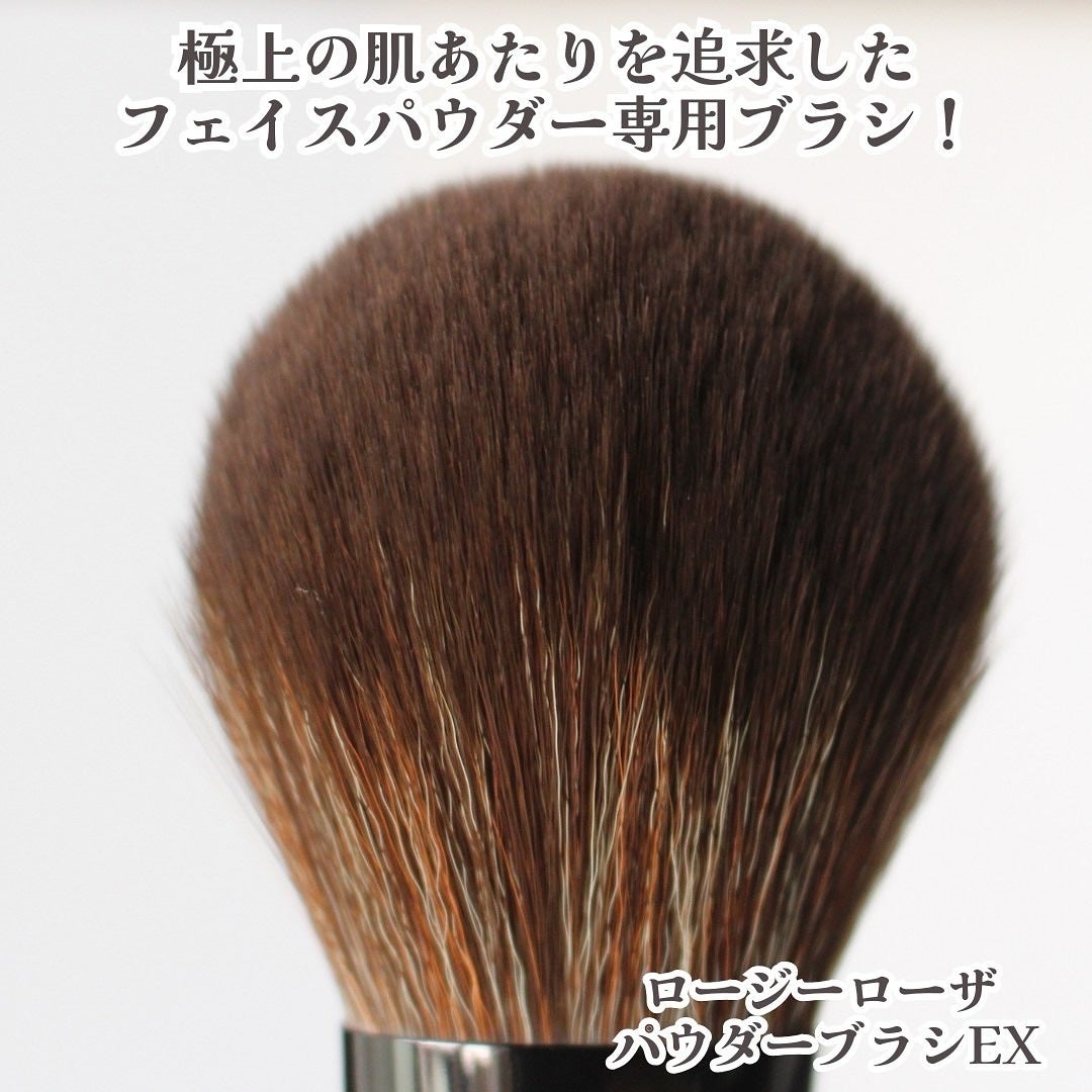 パウダーブラシEX/ロージーローザ/メイクブラシを使ったクチコミ(2枚目)