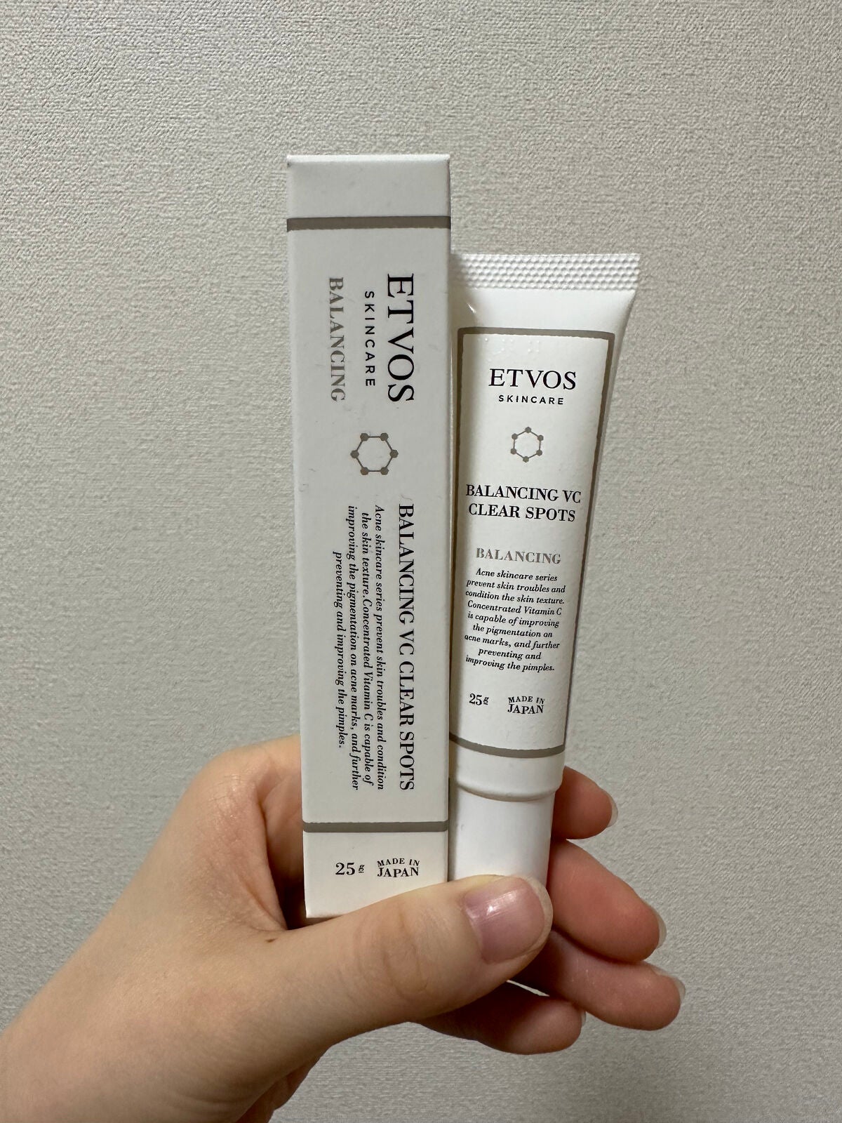 バランシングVCクリアスポッツ/エトヴォス/美容液を使ったクチコミ(1枚目)
