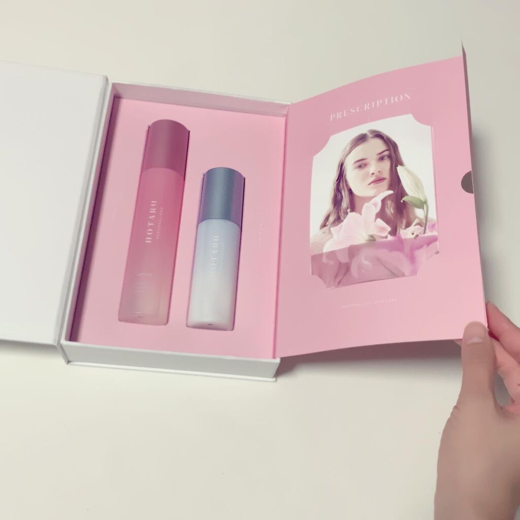 HOTARU PERSONALIZED LOTION/MOISTURIZER /HOTARU PERSONALIZED/スキンケアキットを使ったクチコミ(1枚目)