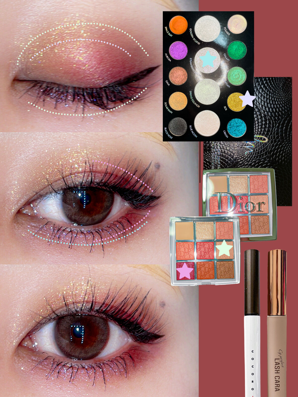 Lightwork volume Ⅲ infinite light palette/DANESSA MYRICKS BEAUTY/アイシャドウパレットを使ったクチコミ（3枚目）