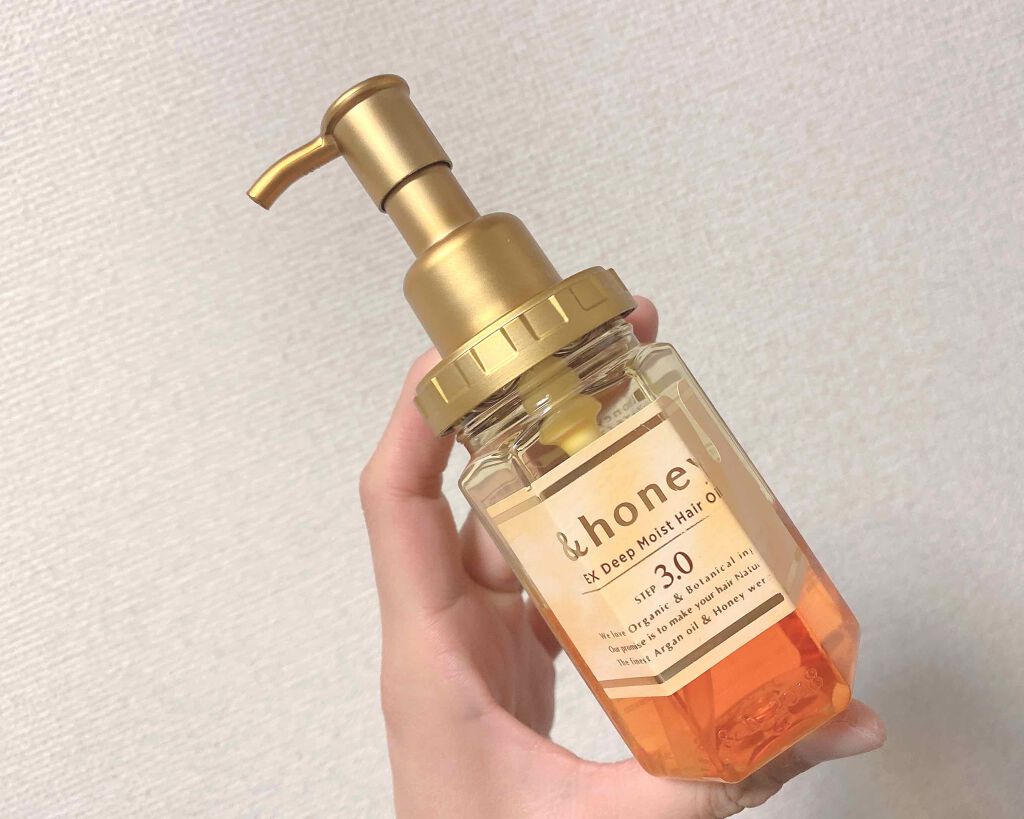 EXディープモイスト ヘアオイル3.0/&honey/ヘアオイルを使ったクチコミ（1枚目）