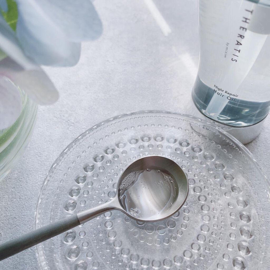 ナイトリペア ヘアオイル/THERATIS/ヘアオイルを使ったクチコミ(7枚目)