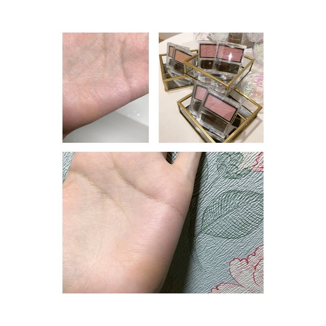 チークブラッシュ/CEZANNE/パウダーチークを使ったクチコミ（3枚目）