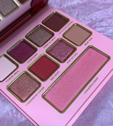 シナモン ベア メイクアップ コレクション/Too Faced/アイシャドウパレットを使ったクチコミ(4枚目)