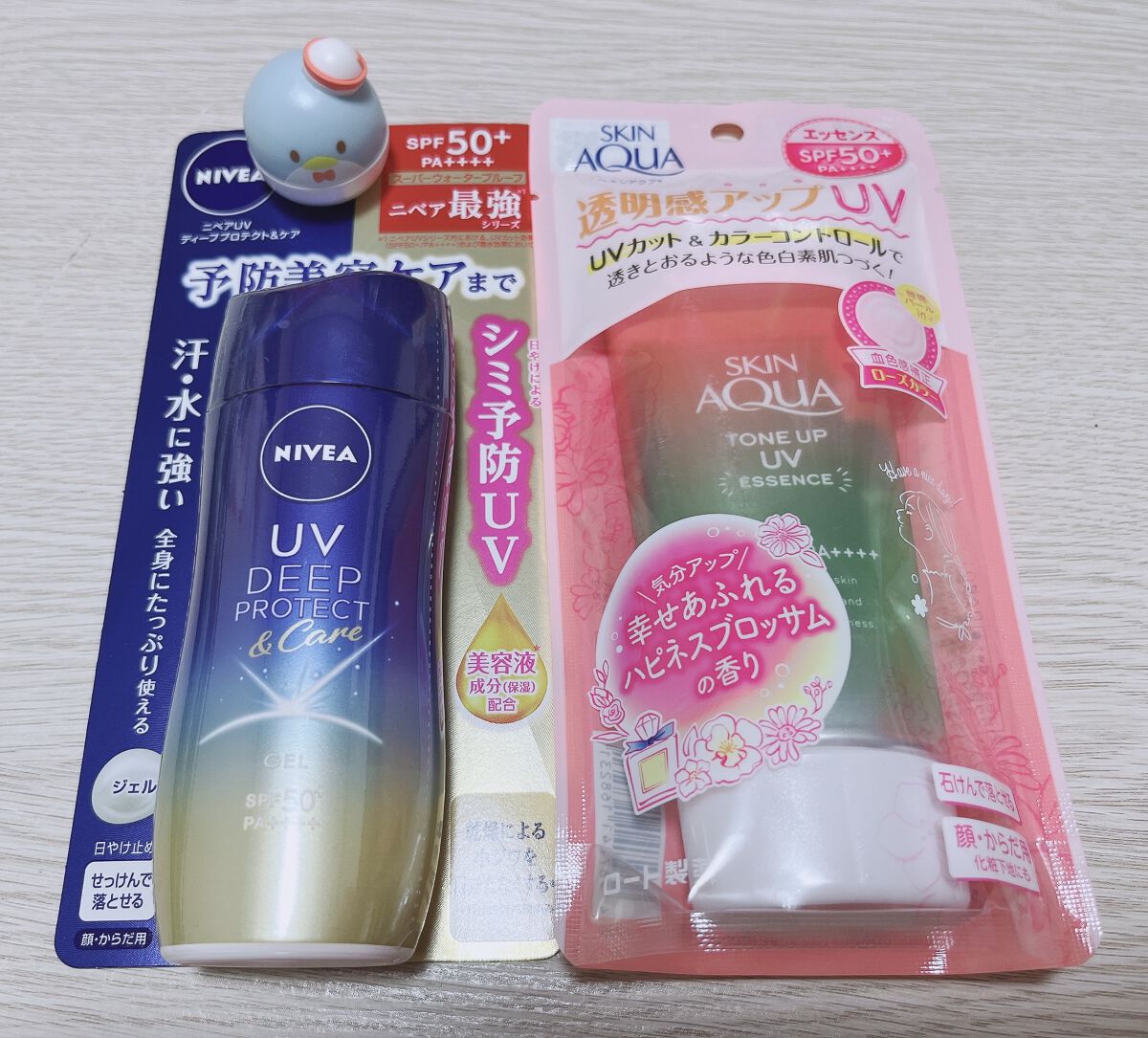 スキンアクア トーンアップUVエッセンス/スキンアクア/日焼け止めクリームを使ったクチコミ（3枚目）