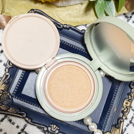 ジヴェルニー 密着カバークッション/GIVERNY/クッションファンデーションを使ったクチコミ(4枚目)