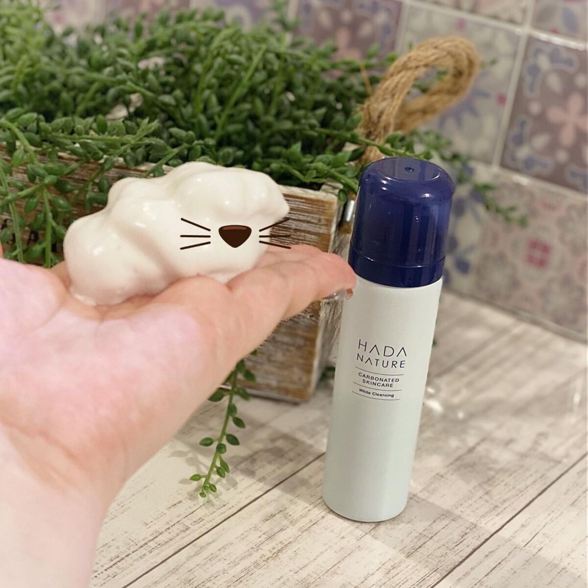 炭酸ホワイトクレンジング/肌ナチュール/クレンジングクリームを使ったクチコミ(1枚目)