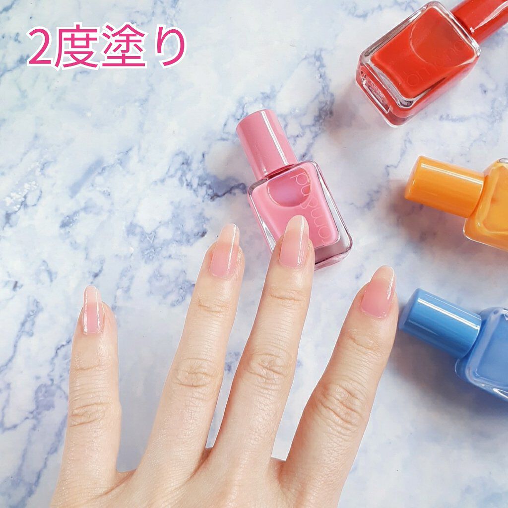 ムードペブルネイル/rom&nd/マニキュアを使ったクチコミ(2枚目)