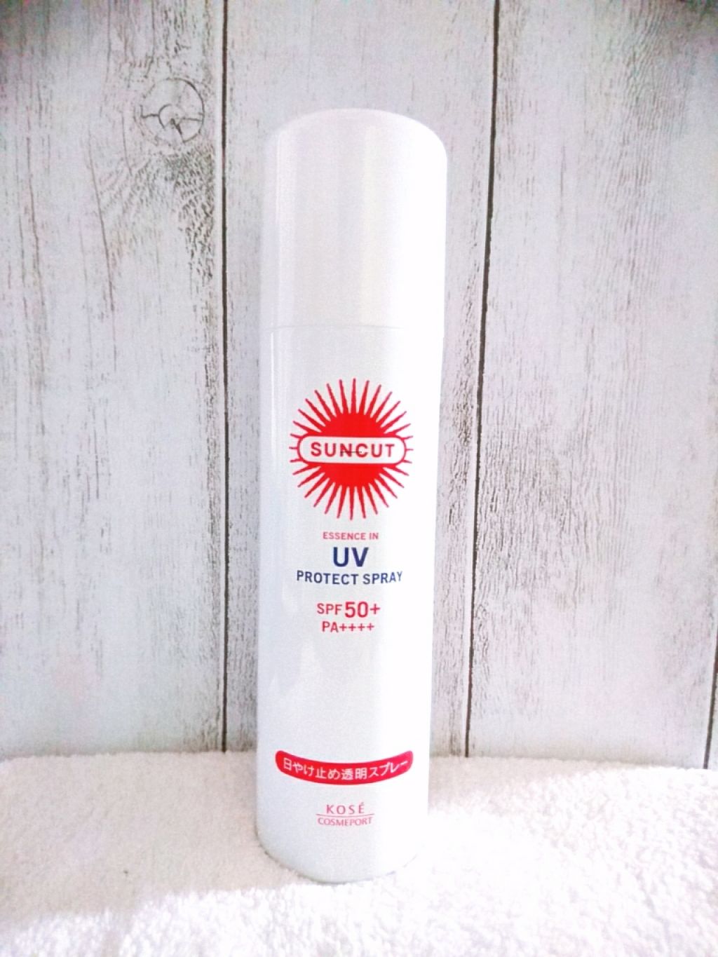 日やけ止め透明スプレー 無香料/サンカット®/日焼け止めミスト・スプレーを使ったクチコミ(1枚目)