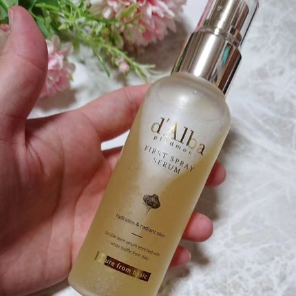 ダルバ ホワイトトリュフファーストスプレーセラム/ダルバ/ミスト状化粧水を使ったクチコミ(4枚目)