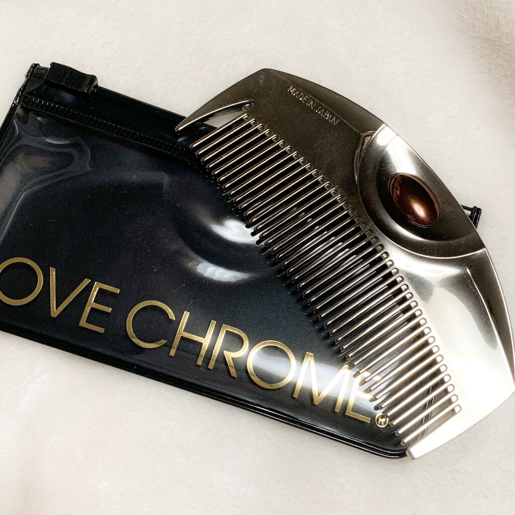 PG ツキ プレミアムブラック/LOVECHROME/ヘアコームを使ったクチコミ(2枚目)