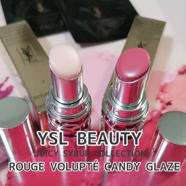 ルージュ ラブシャイン キャンディグレーズ /YVES SAINT LAURENT BEAUTE/口紅を使ったクチコミ（1枚目）