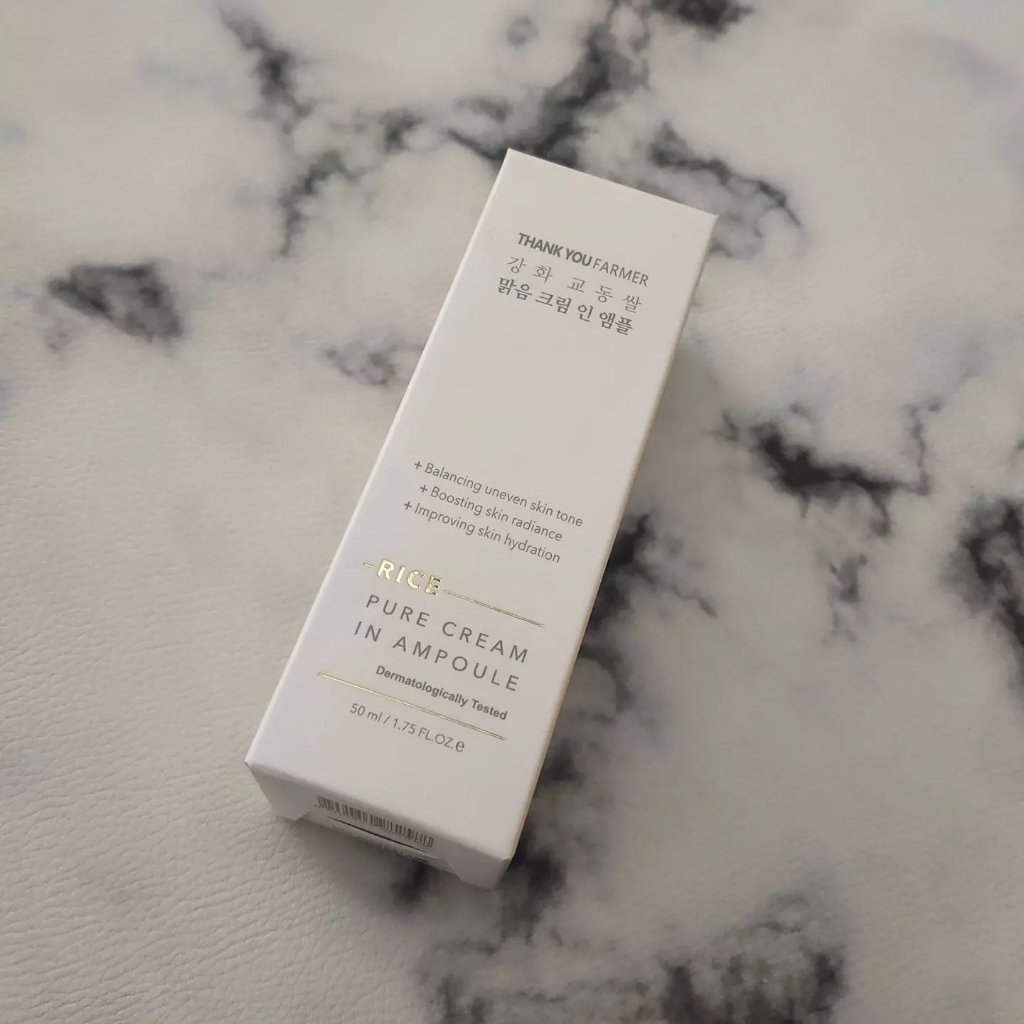 ライスピュアクリームインアンプル/THANK YOU FARMER/美容液を使ったクチコミ（1枚目）