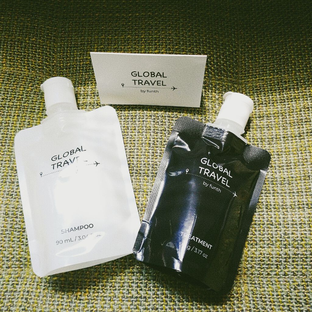 シャンプー／トリートメント/GLOBAL TRAVEL/市販シャンプーを使ったクチコミ（1枚目）