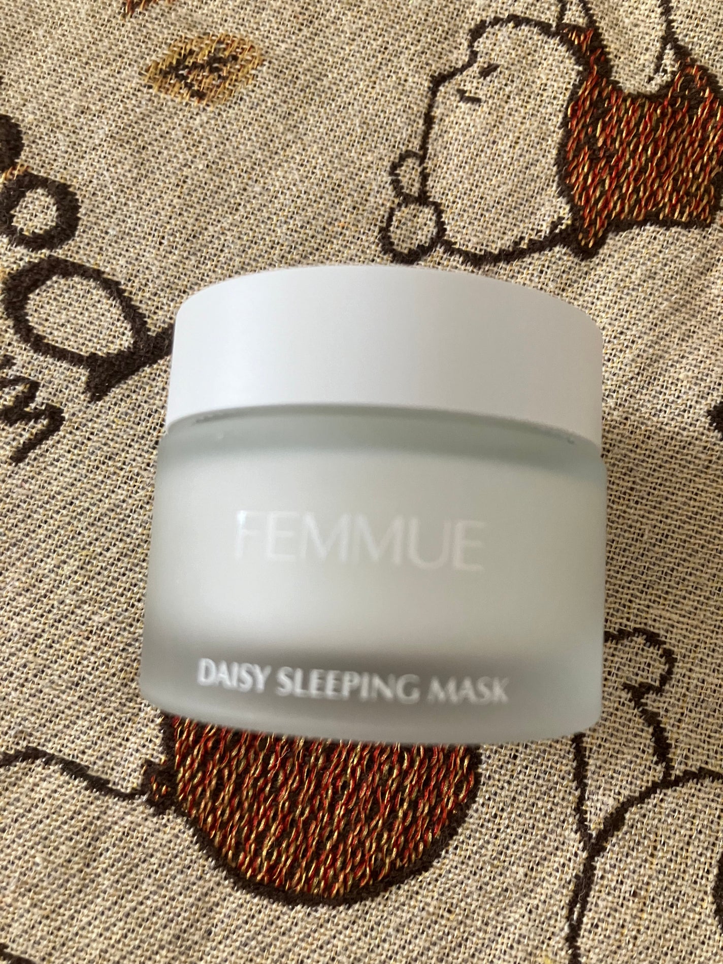 デイジーウォーター スリーピングマスク/FEMMUE/フェイスクリームを使ったクチコミ(1枚目)