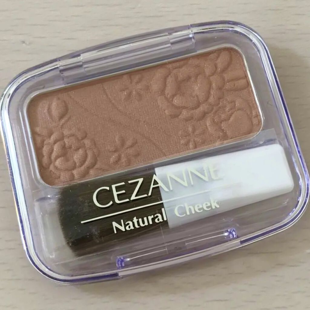 ナチュラル チークN/CEZANNE/パウダーチークを使ったクチコミ（1枚目）