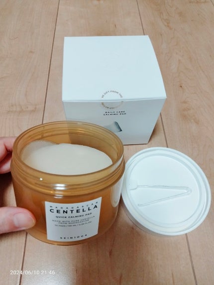 センテラ クイックカーミングパッド/SKIN1004/トナーパッドを使ったクチコミ(1枚目)