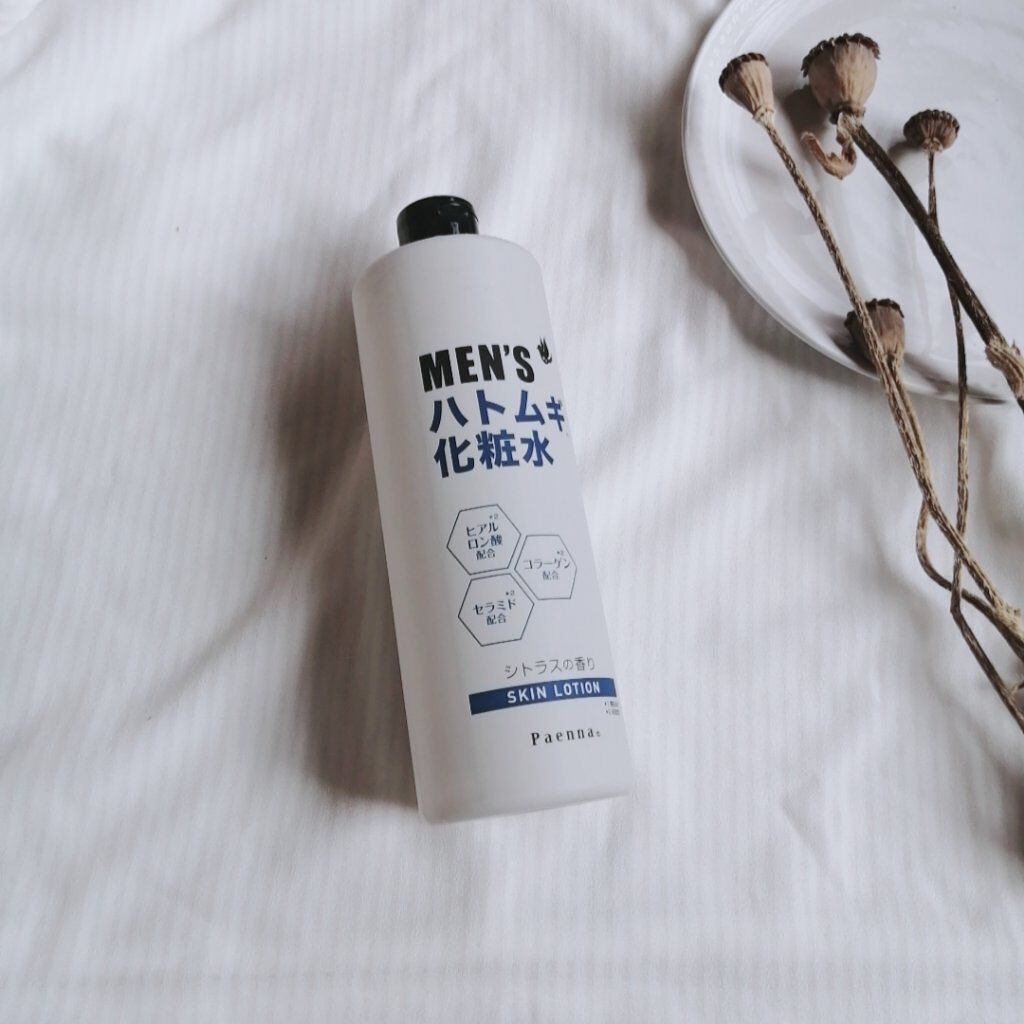 メンズハトムギ化粧水/パエンナ/化粧水を使ったクチコミ（1枚目）