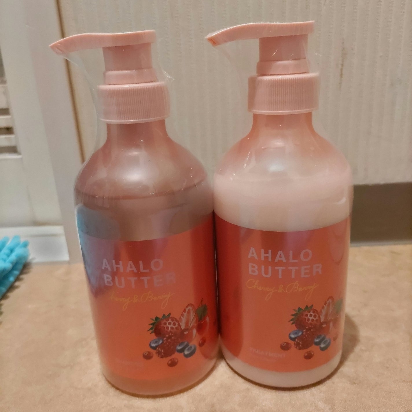 モイスト&リペア シャンプー&ヘアトリートメント 限定キット チェリーベリーブロッサムの香り/AHALO BUTTER/市販シャンプーを使ったクチコミ(1枚目)