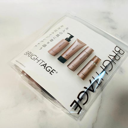 トラベルセット/BRIGHTAGE/トライアルキットを使ったクチコミ(2枚目)