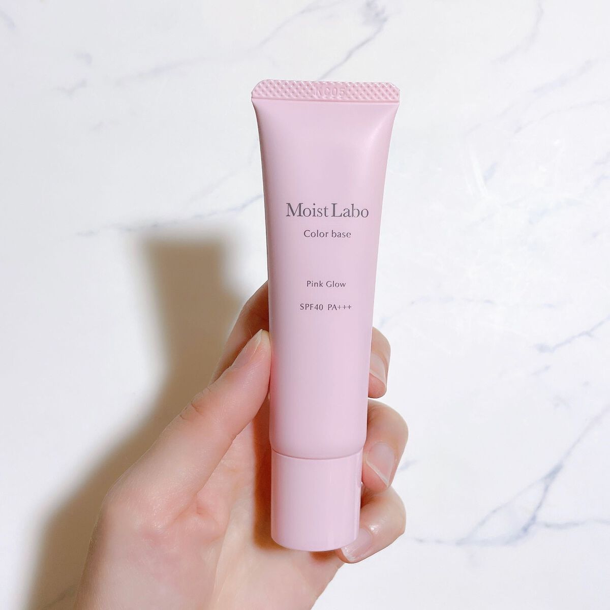 コントロールカラー下地 ピンクグロウ/Moist Labo/化粧下地を使ったクチコミ（3枚目）