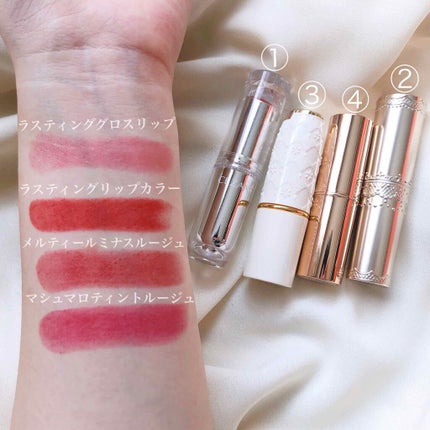 ラスティング リップカラーN/CEZANNE/口紅を使ったクチコミ(3枚目)