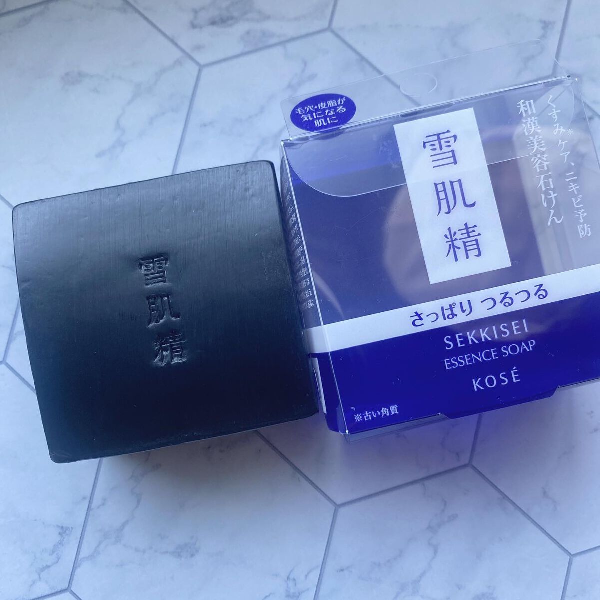 エッセンス ソープ/雪肌精/洗顔石鹸を使ったクチコミ（1枚目）