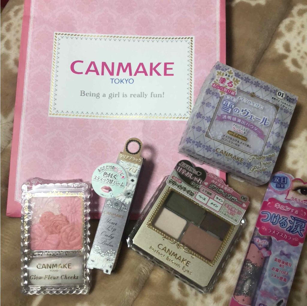 グロウフルールチークス/キャンメイク/パウダーチークを使ったクチコミ(2枚目)