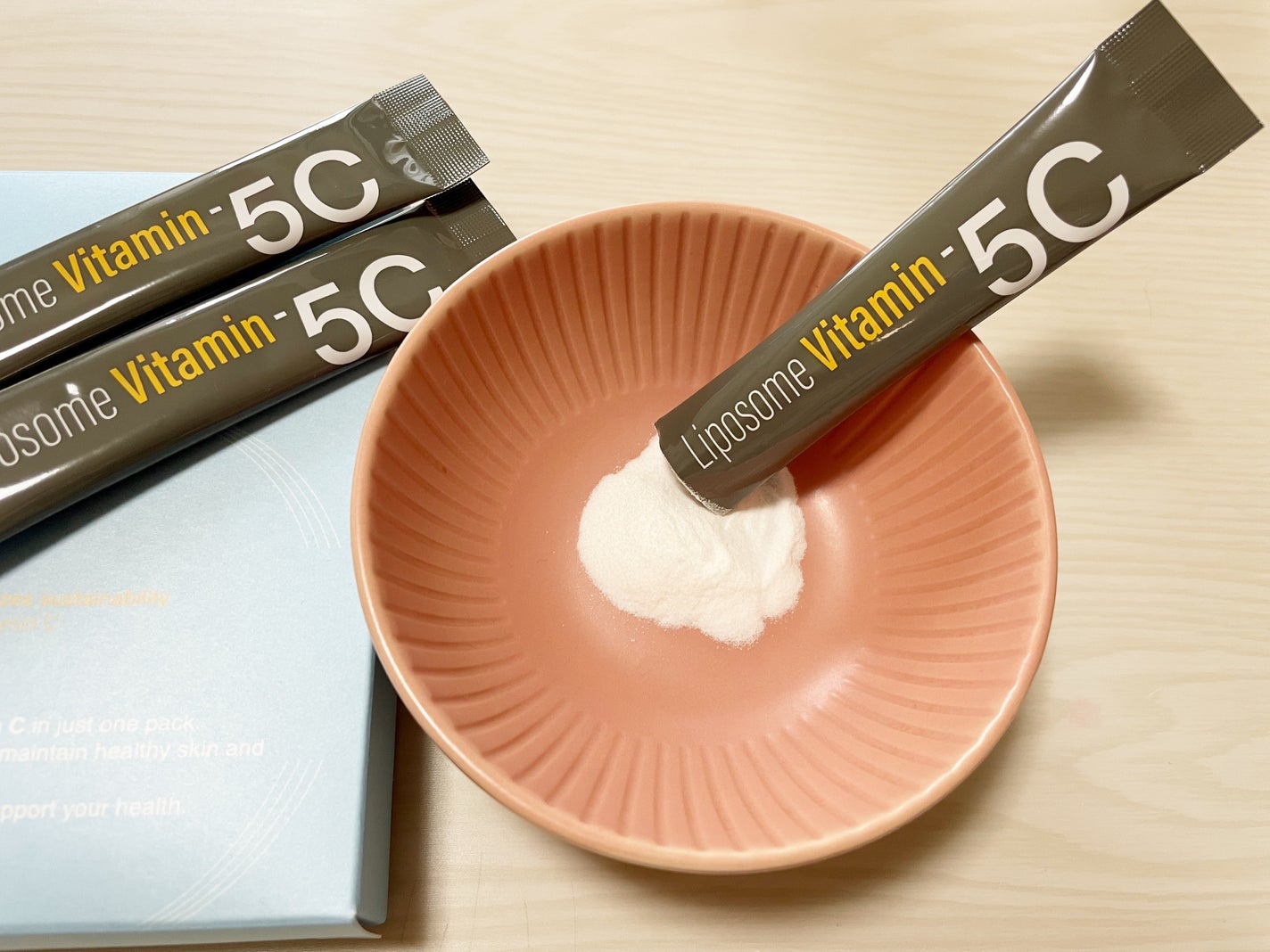 Liposome Vitamin - 5C/renaTerra/美容サプリメントを使ったクチコミ(2枚目)