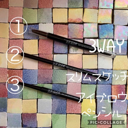 スリムスケッチアイブロウペンシル/U R GLAM/アイブロウペンシルを使ったクチコミ(2枚目)