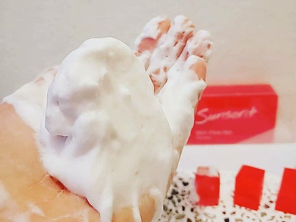 スキンピールバー ティートゥリー/サンソリット/洗顔石鹸を使ったクチコミ(4枚目)