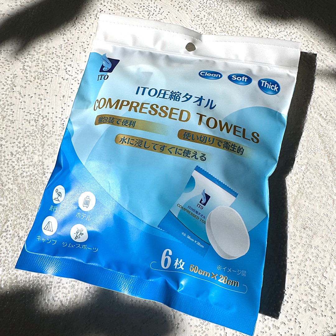ITO圧縮タオル(大判)/ITO/クレンジングタオルを使ったクチコミ（2枚目）