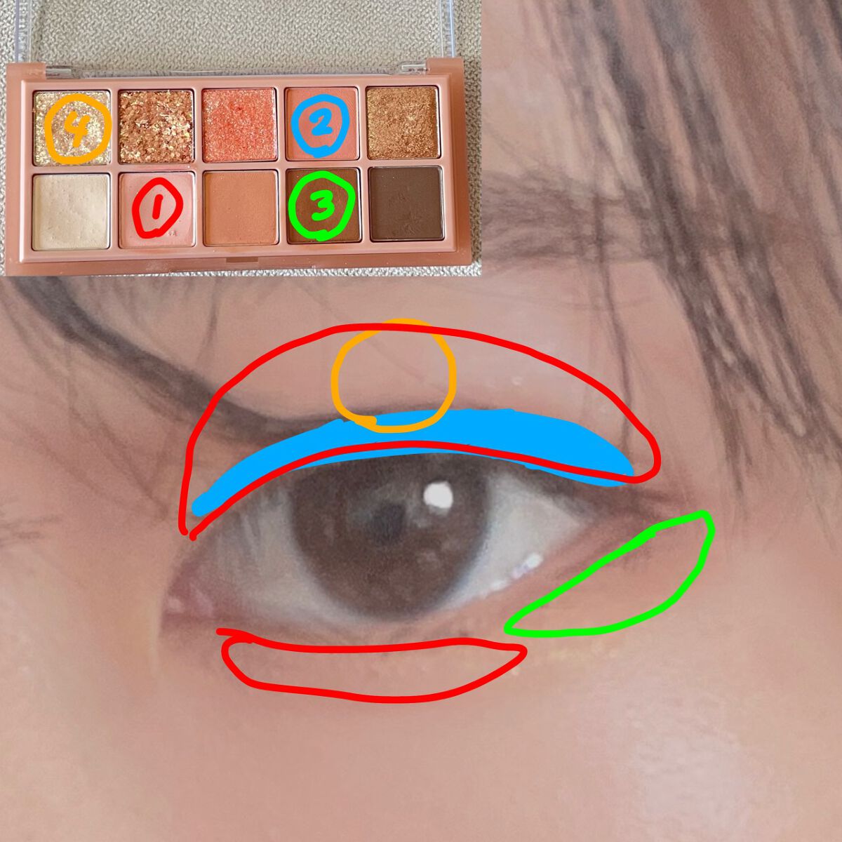 クイックラッシュカーラー/キャンメイク/マスカラ下地を使ったクチコミ（2枚目）